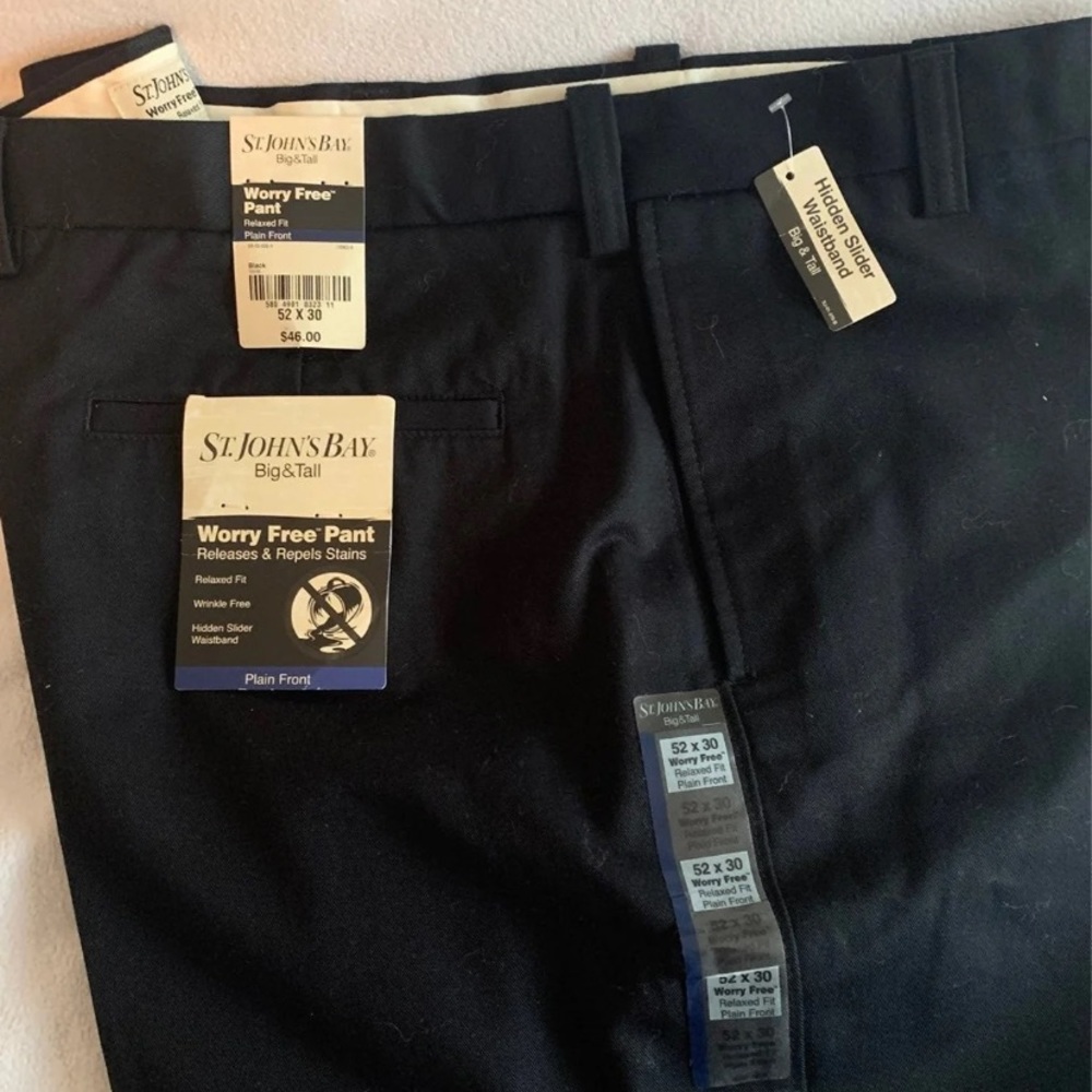 Big &Tall Men’s black Dockers